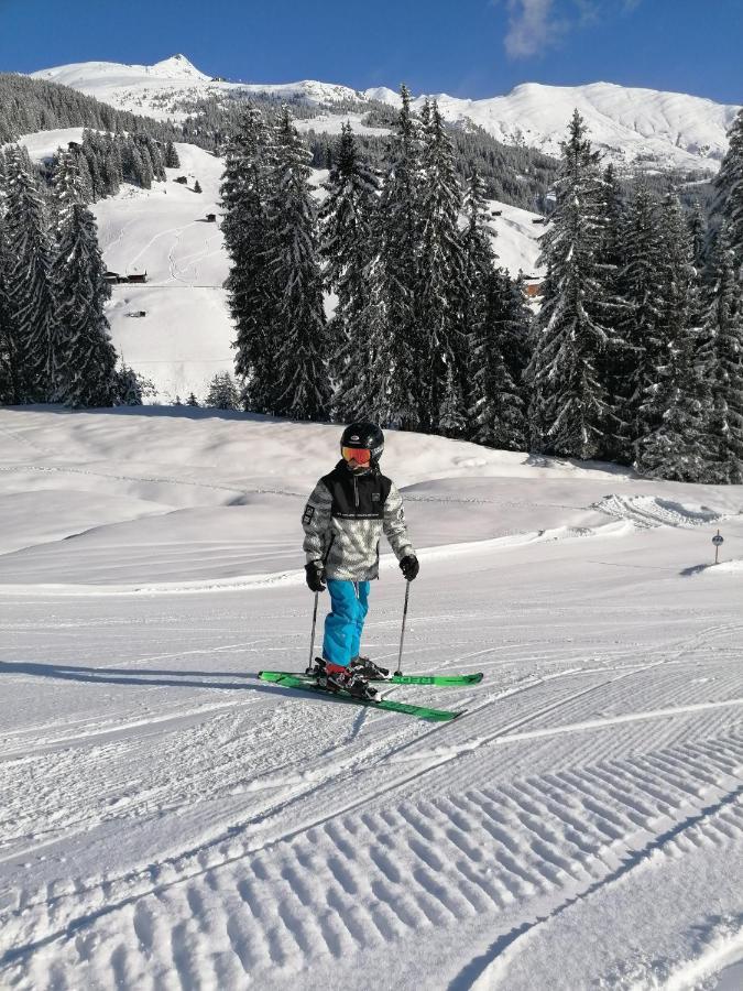 Hotel Pension Alpengruß Tux Buitenkant foto