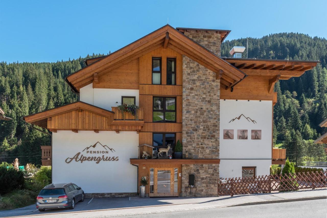 Hotel Pension Alpengruß Tux Buitenkant foto