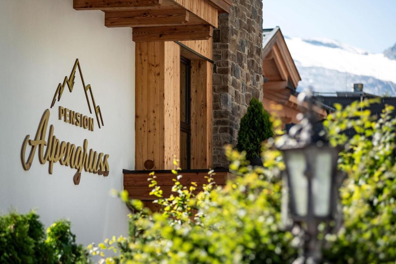 Hotel Pension Alpengruß Tux Buitenkant foto